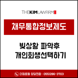 채무통합정보제도로 빚 상황 파악 후 개인회생 선택 판단하기